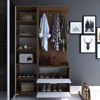 შემოსასვლელის კარადა სარკით Nuvo IS0970