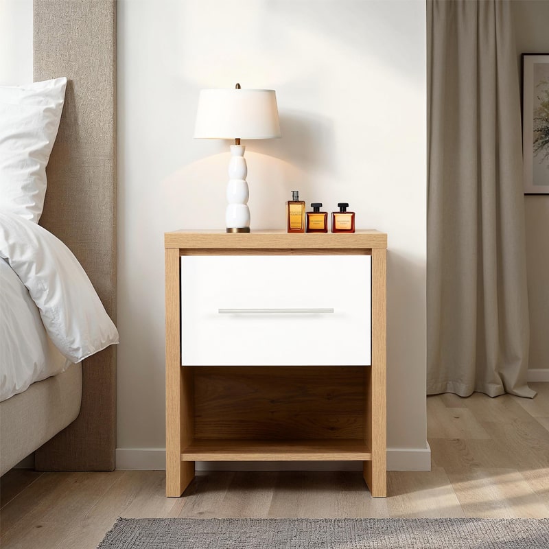 საძინებლის სამეული (გარდერობი, კომოდი და ტუმბო) - Nuvo IS08434