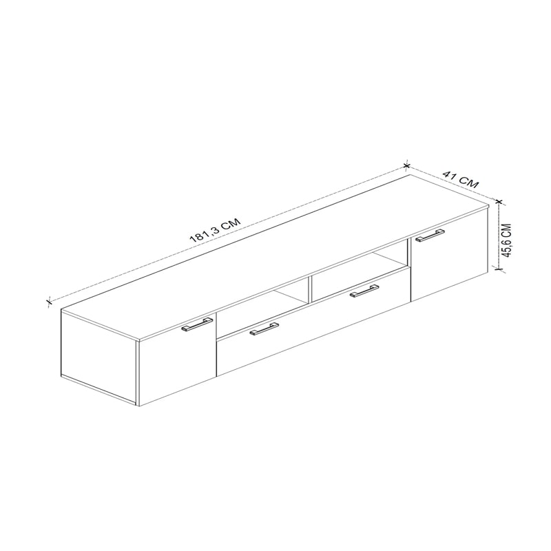 ტელევიზორის მაგიდა Nuvo IS0485