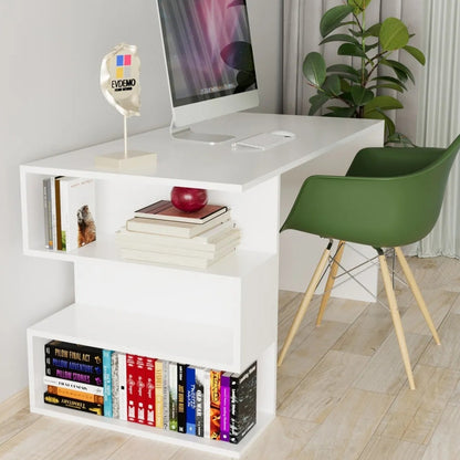 სამეცადინო/კომპიუტერის მაგიდა თაროებით Nuvo IS0648