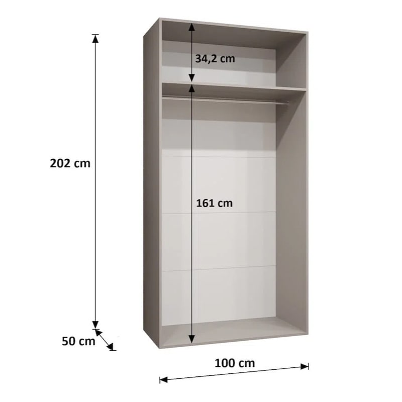 გარდერობი Nuvo IS0794