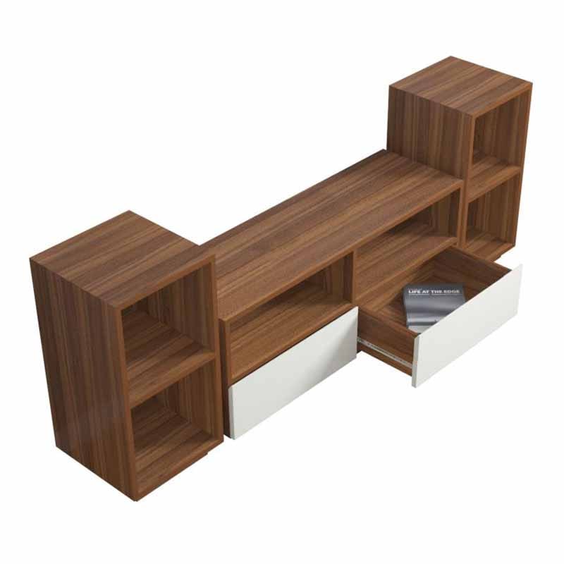 ტელევიზორის მაგიდა Nuvo IS0089 Brown