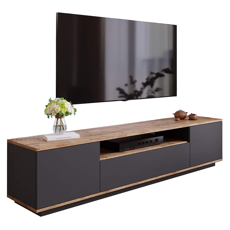 ტელევიზორის მაგიდა განათებით Nuvo IS0123 Colour