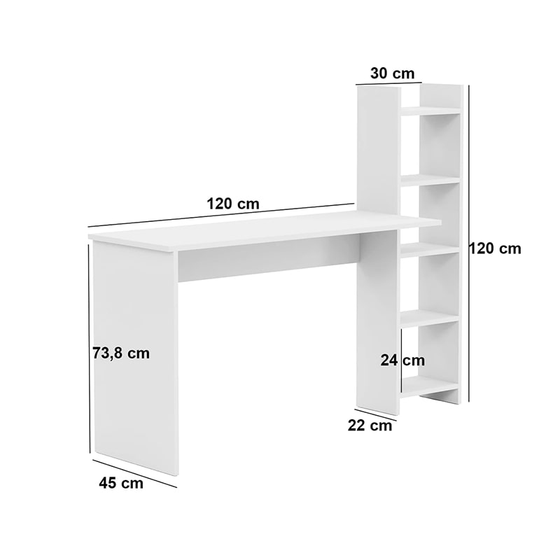 საოფისე/სამეცადინო მაგიდა Nuvo 1004