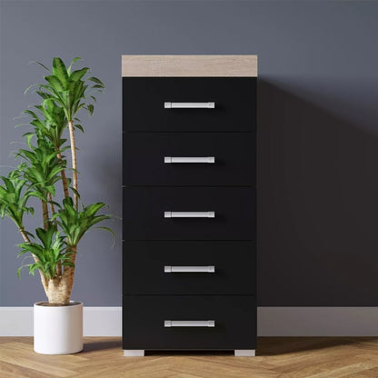 საძინებლის ორეული (გარდერობი და კომოდი) - Nuvo IS0858