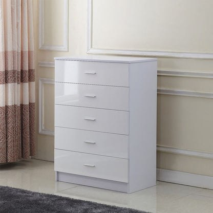 საძინებლის სამეული (გარდერობი, კომოდი და ტუმბო) - Nuvo IS0866