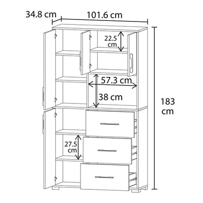 სამზარეულოს კარადა Nuvo IS0900