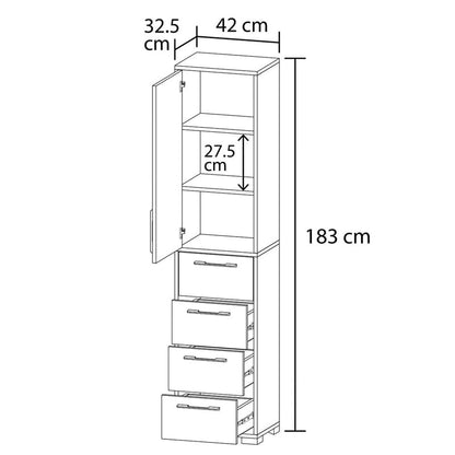 სააბაზანოს კარადა Nuvo IS0991