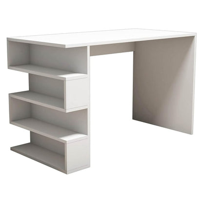 საოფისე და სამეცადინო მაგიდა თაროებით Nuvo IS0776