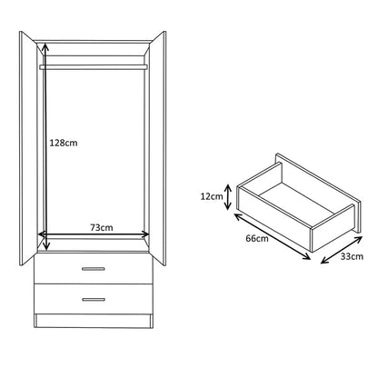 გარდერობი Nuvo IS0877