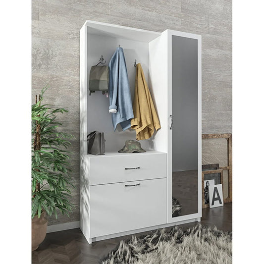 შემოსასვლელის კარადა სარკით Nuvo IS0969