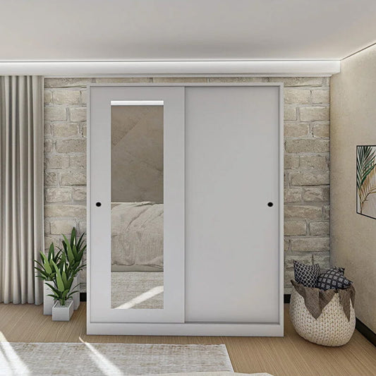 გარდერობი სარკით Nuvo IS0973