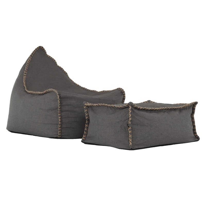 პუფი სავარძლის კომპლექტი ფეხის დასადებით OEM TXT300