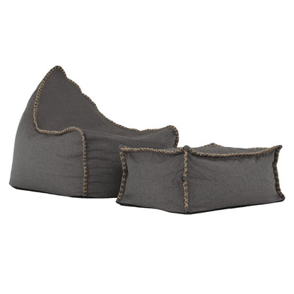 პუფი სავარძლის კომპლექტი ფეხის დასადებით OEM TXT300