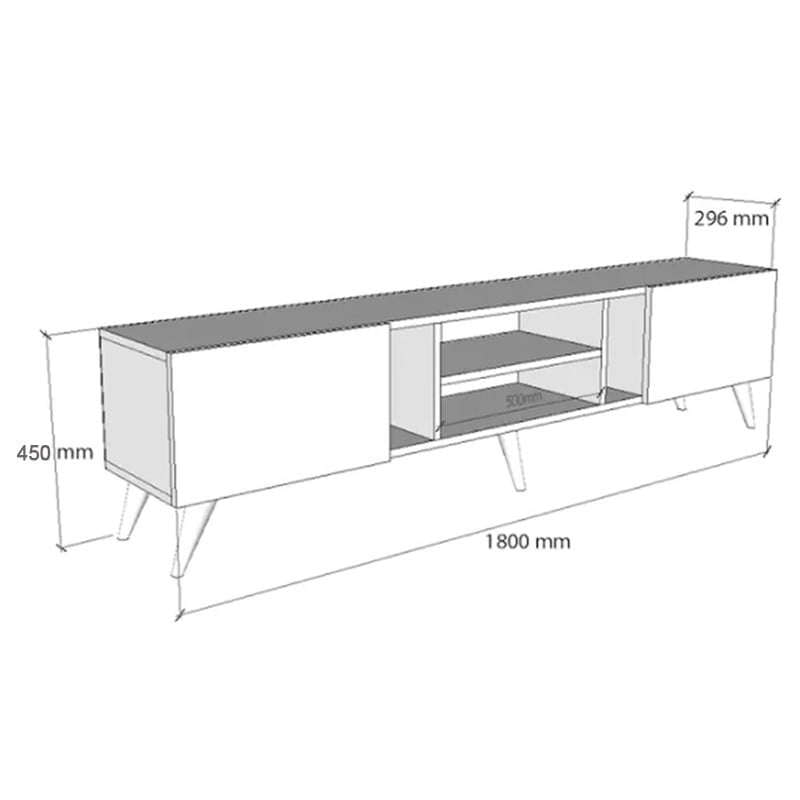ტელევიზორის მაგიდა Nuvo 10288