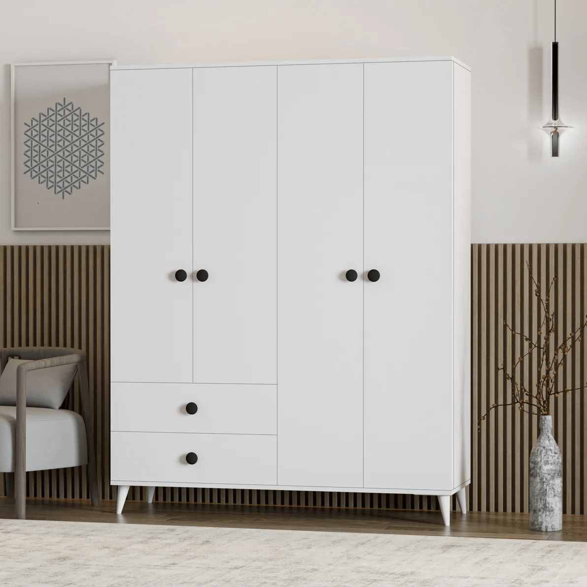 გარდერობი Nuvo IS0938