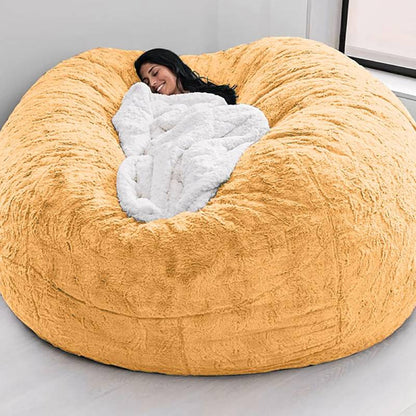 დიდი ზომის რბილი პუფი OEM 6FT 150X75cm