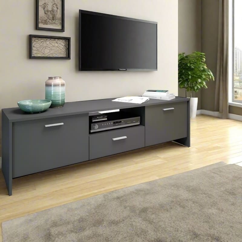 ტელევიზორის მაგიდა განათებით Nuvo IS0167 Colour