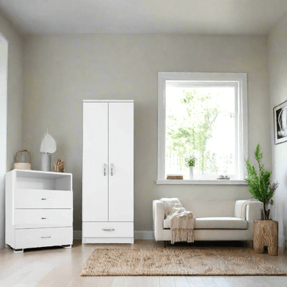 ავეჯის ორეული (გარდერობი და კომოდი) Nuvo SET IS0012IS0008