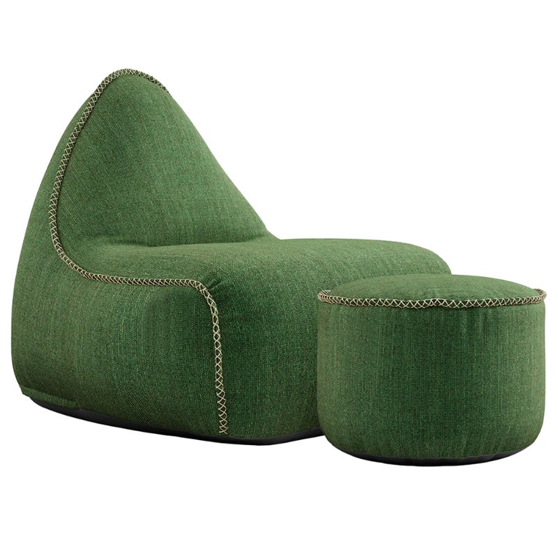 პუფი სავარძლის კომპლექტი ფეხის დასადებით OEM TXT500