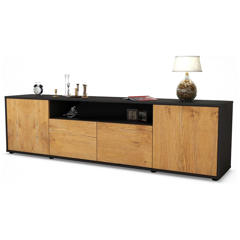 ტელევიზორის მაგიდა განათებით Nuvo IS0177 Colour