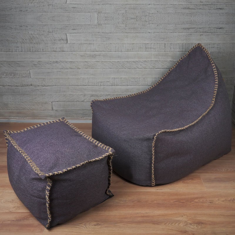 პუფი სავარძლის კომპლექტი ფეხის დასადებით OEM TXT300