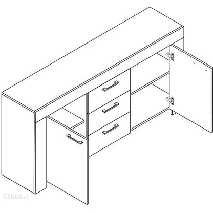 კომოდი Nuvo IS0186