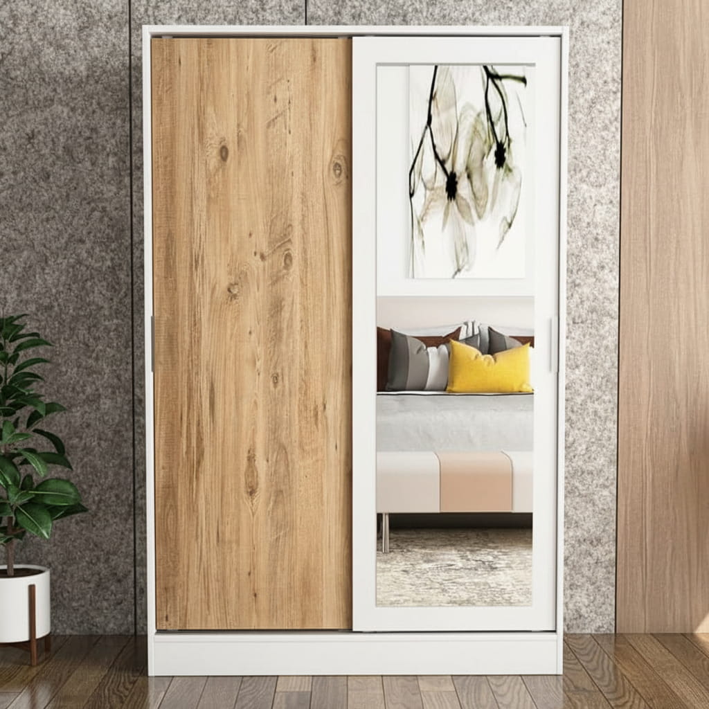 გარდერობი სარკით Nuvo IS010112