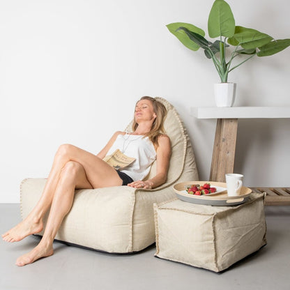 პუფი სავარძლის კომპლექტი ფეხის დასადებით OEM TXT300