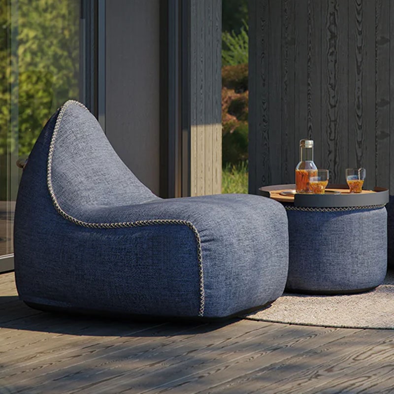 პუფი სავარძლის კომპლექტი ფეხის დასადებით OEM TXT500