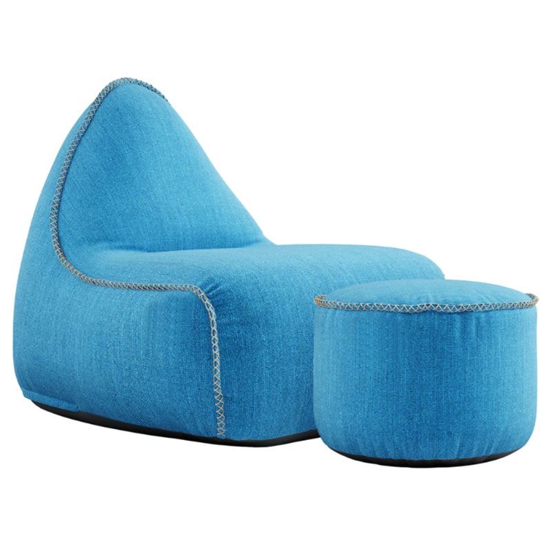 პუფი სავარძლის კომპლექტი ფეხის დასადებით OEM TXT500