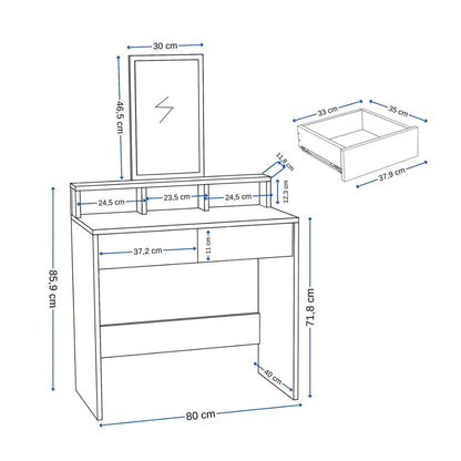მაკიაჟის მაგიდა Nuvo IS10118