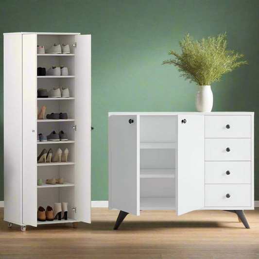 ავეჯის ორეული (გარდერობი და კომოდი) Nuvo SET IS0070IS0154