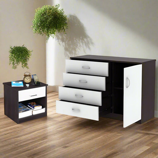 ავეჯის ორეული (კომოდი და ტუმბო) Nuvo SET IS0093BLIS0113