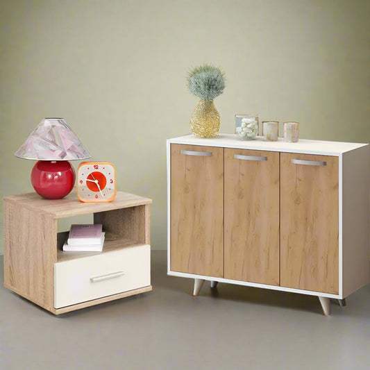 ავეჯის ორეული (კომოდი და ტუმბო) Nuvo SET IS0122IS0124