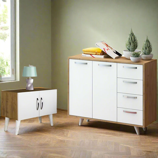 ავეჯის ორეული (კომოდი და ტუმბო) Nuvo SET IS012010376